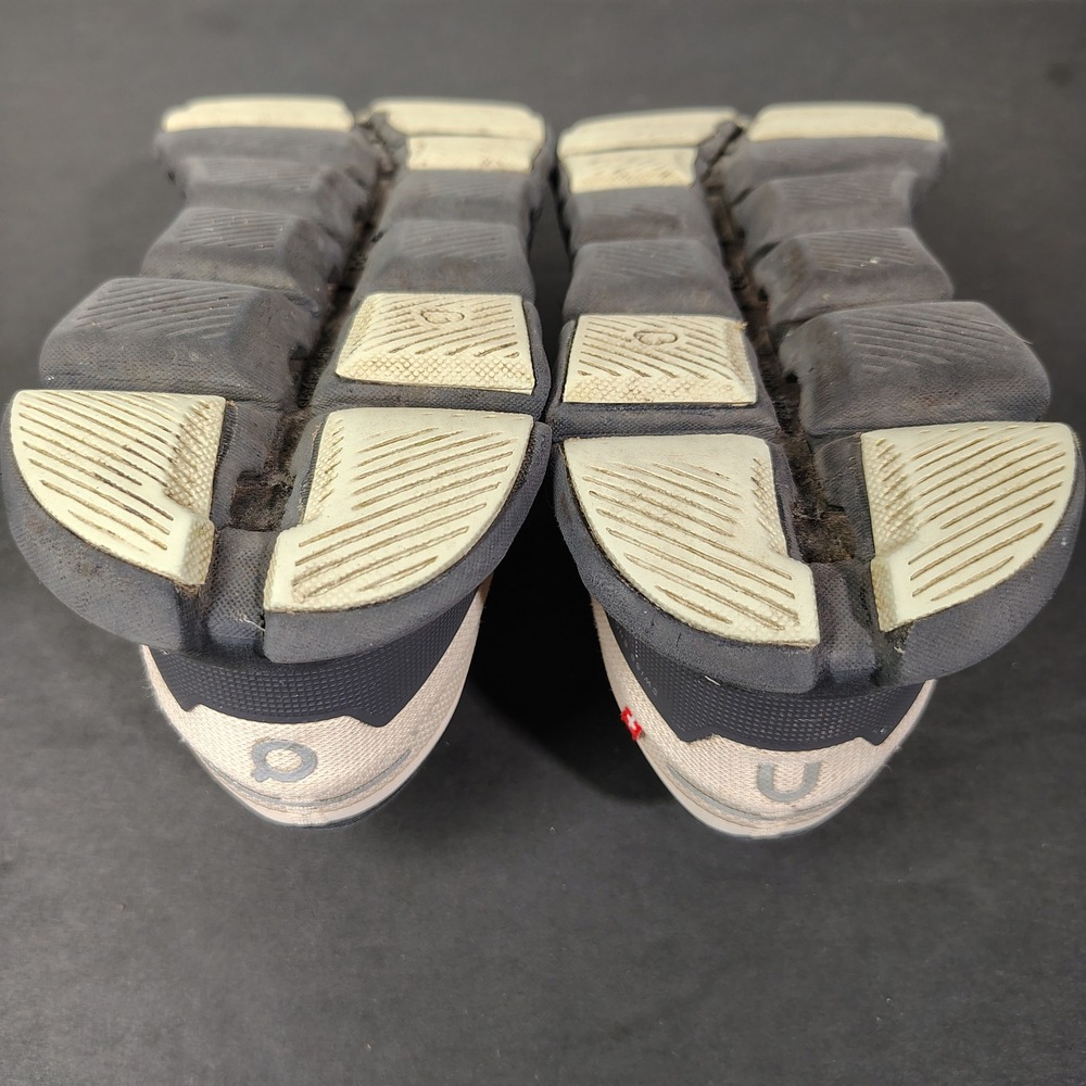 On Cloud X Women Size 8 Beige Black Mesh Lightweight Running Training Shoes - Picture 10 of 16
